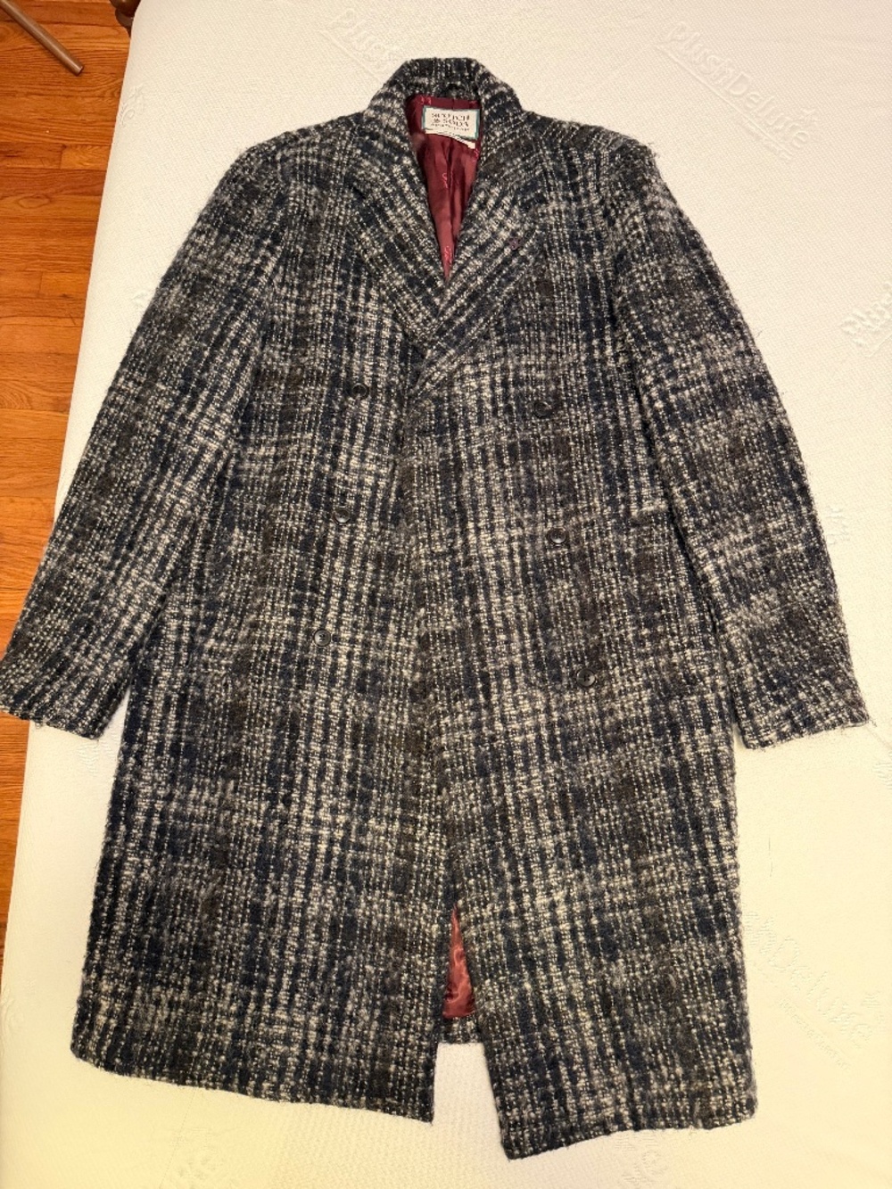 Scotch & Soda XL Wool Coat
